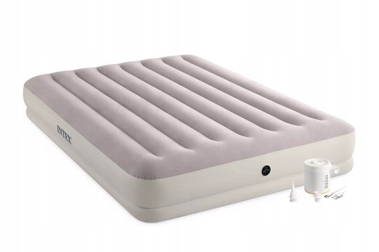 Intex Prestige Queen Luchtbed 152x203x30cm met USB Pomp