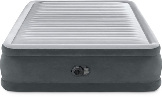 Intex Queen Comfort-Plush Luchtbed met ingebouwde pomp - 203x152x46 cm van Intex