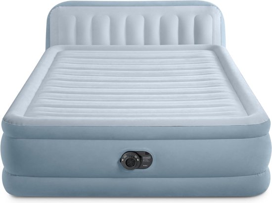 Intex Queen Ultra Plush Headboard Luchtbed met ingebouwde pomp - 152 x 236 x 86 cm van Intex