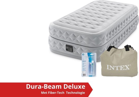 Intex Supreme Air-Flow Luchtbed - 1-persoons - 191x99x51 cm van Merkloos