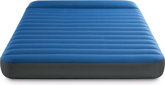 Intex TruAire Twin Dura-Beam Camping Mattress met Quickfill USB150 luchtpomp - 203 x 152 x 22 cm van Intex