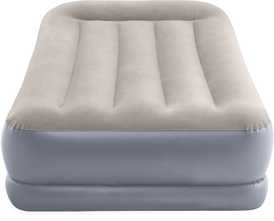 Intex Twin Pillow Rest Mid-Rise Luchtbed met ingebouwde pomp - 191x99x30 cm van Intex