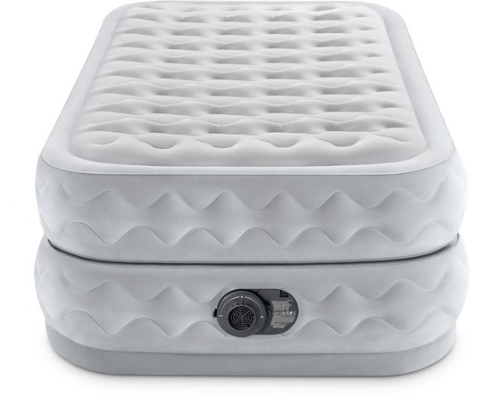 Intex Twin Supreme Air-Flow Luchtbed met ingebouwde pomp - 191x99x51 cm van Intex