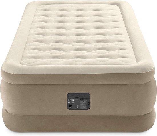 Intex Ultra Plush Twin Luchtbed - 1-persoons - 191x99x46 cm van Intex
