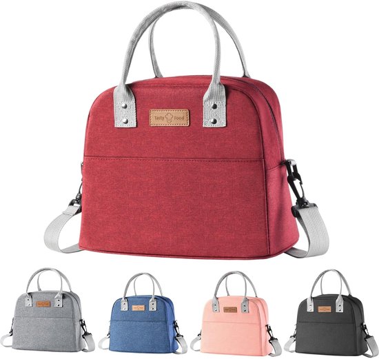 Isolatie Lunchtas - houden warm en vers - ruime capaciteit - waterdicht van Merkloos