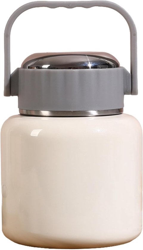 Isolatie Voedselcontainer 500ml - Premium 316 RVS, Warmtebehoud, Lekvrij en Duurzaam voor Maaltijdvoorbereiding en Gezond Eten van Merkloos