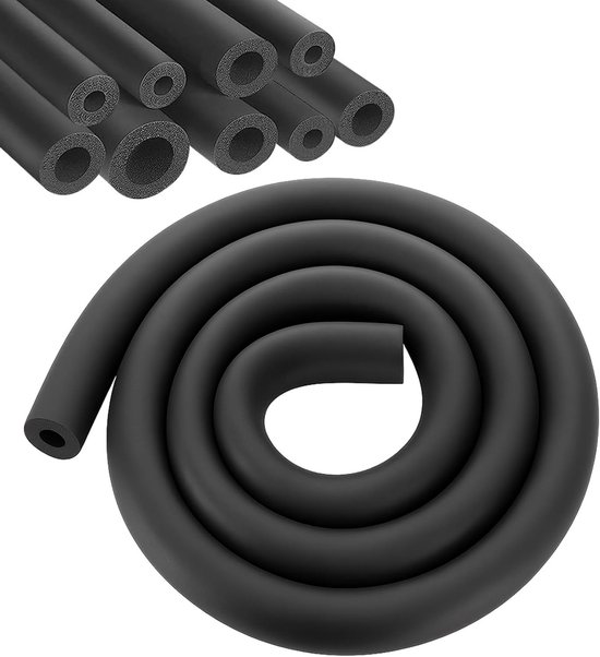 Isolatie voor leidingen, 1.8 m, Ø 16 mm/Ø 22 mm/Ø 32 mm, ideale bescherming voor verwarmingsleidingen, waterleidingen en fitnessapparatuur (dikte 9 mm) van Merkloos