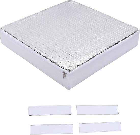 Isolatie voor RV Daken met 3 Laags Structuur, Antislip Reflectief Schuim en Bevestigingsmaterialen voor 14 Inch Openingen