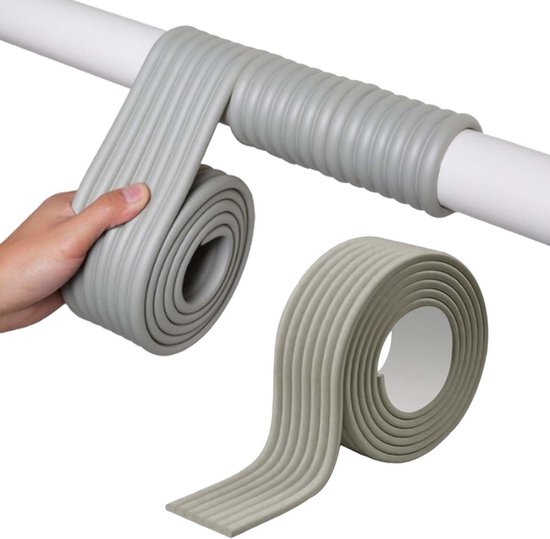 Isolatie voor verwarmingsbuizen, schuimisolatie voor leidingen, winterbescherming tegen vorst (8 x 200 cm) van Merkloos