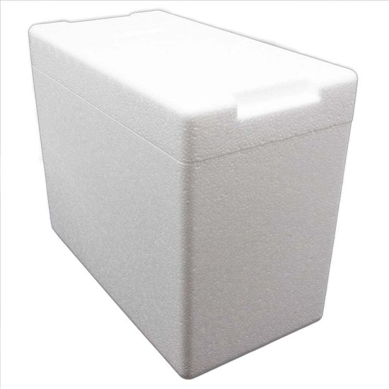 Isolatiebox - Koelbox Thermobox - Transport Bescherming - Goede Isolatie - 7 Liter - Wit
