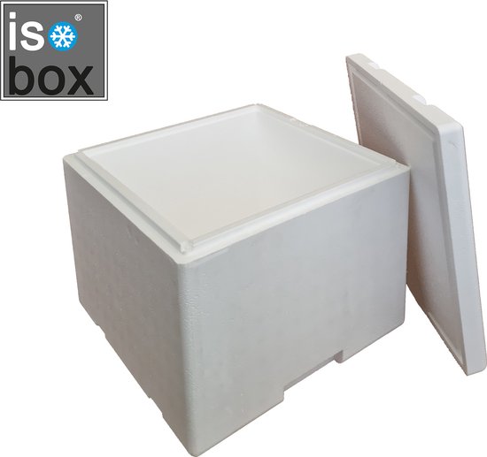 Isolatiedoos 21 Liter - EPS - Thermobox - Tempex Doos - Koelbox - Isomo van Auvoplast