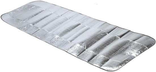 - Isolatiemat - Aluminium - 190 x 60 cm - Isolerend - Onder Campingmat