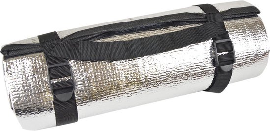 Isolatiemat Aluminium 190x60 cm voor Buiten en Kamperen van Merkloos