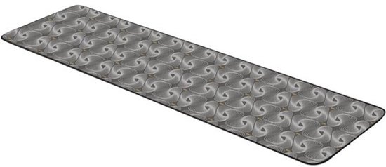 Isolatiemat - Campingmat Vochtwerend - Outdoor Kamperen - Aluminium Gecoate Onderkant - 190 x 55 cm - Grijs