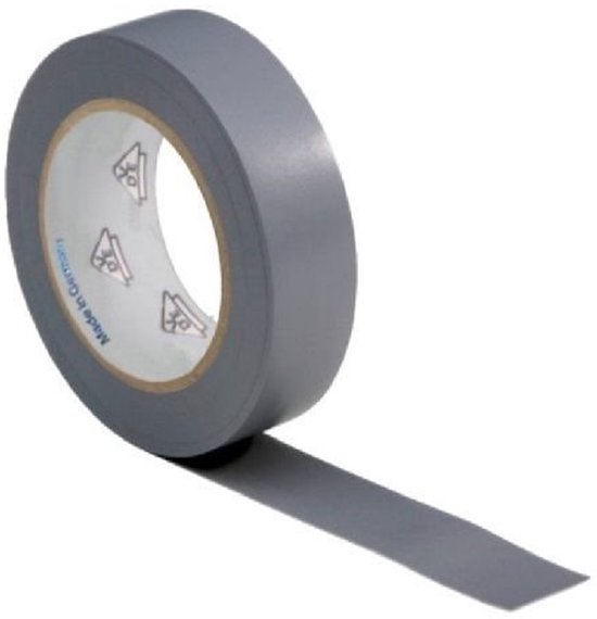 Isolatietape, 19 x 0,15 mm, 20 m Metálico