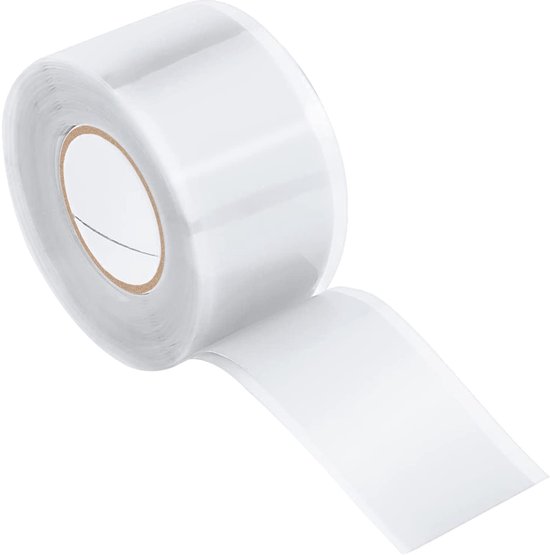 Isolatietape, hittebestendig, reparatietape, waterdicht, zelfklevend, lang 3 m, breed, 2,5 cm, voor isolatie, repareren en bundelen