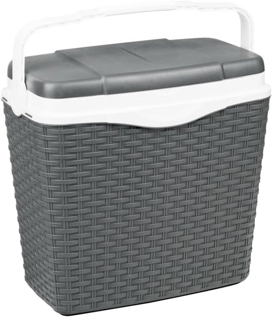Isolerende Koelbox 24 Liter met Handvat Antraciet