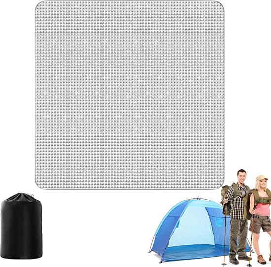 Isomat Camping Isolatiemat - Picknickmat Kampeer Accessoire - Buiten Ontspannen - Waterdicht Aluminiumfolie - 150 x 200 cm - Niet gespecificeerd