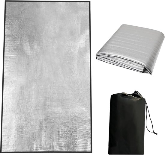 isomat van schuimrubber, ultralicht, met een inzetstuk van EPE-schuim, isolatiedeken, outdoor, koudebestendig, voor camping, yoga, sport van Isomat
