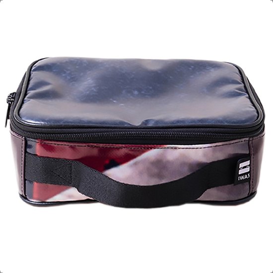 IWAS Koeltas - Geïsoleerde Lunchtas met Handvat - 4L - 100% Upcycled - Ideaal voor Picnic, Ontbijt of Lunch op het Werk - Handgemaakt en Uniek - Middelgroot van IWAS