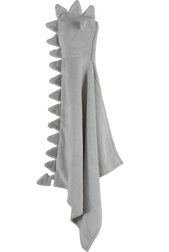 J-Line - Badcape - Dinosaurus Pluche - badjas - Groen van J-Line