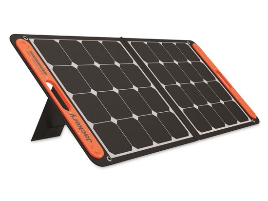 Jackery - Solarsaga 100 - Bifaciaal Draagbaar Zonnepaneel voor Explorer 240V2/500/1000V2 Krachtcentrale - Opvouwbare Zonnelader met USBC/A-uitgangen - voor Kamperen, Kuiten en Campers