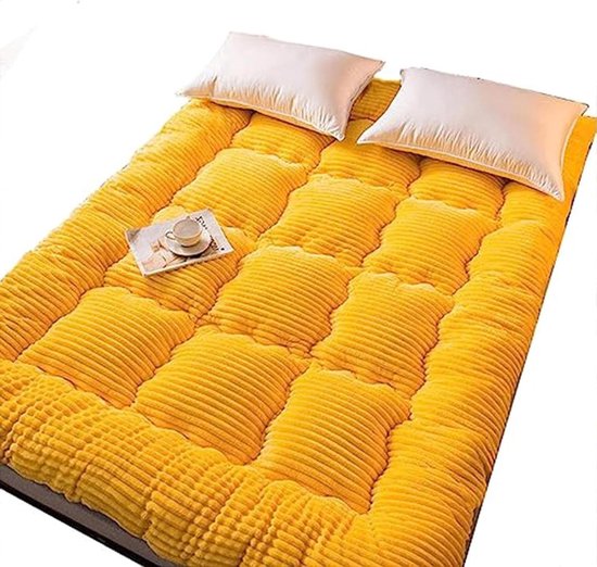 Japanse futon matras - Gastenbed topper - Comfortabel slapen - Opvouwbaar ontwerp - 180 x 200 cm - Niet gespecificeerd