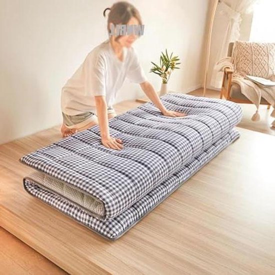Japanse futon matras - Oprolbare mat - Comfortabel slapen - Ruimtebesparend ontwerp - 5 cm dik - Meerdere kleuren