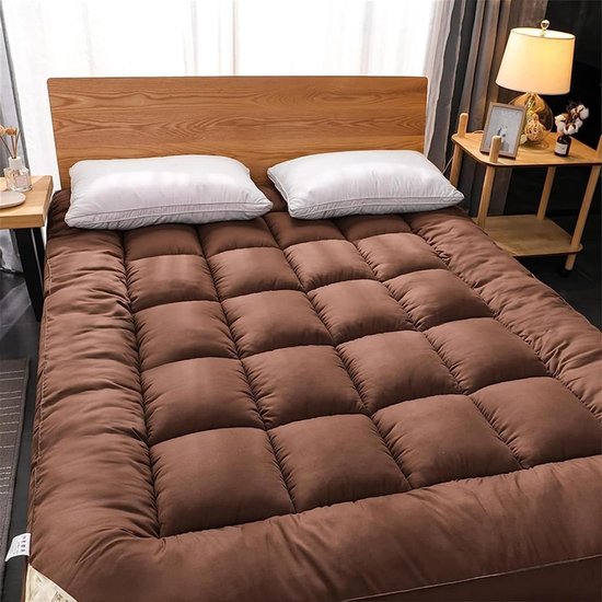 Japanse Futon Matras - Oprolbare Matras Vloer - Comfortabel Slapen - Verdikte 4 Inch Dikte - 180 x 200 cm