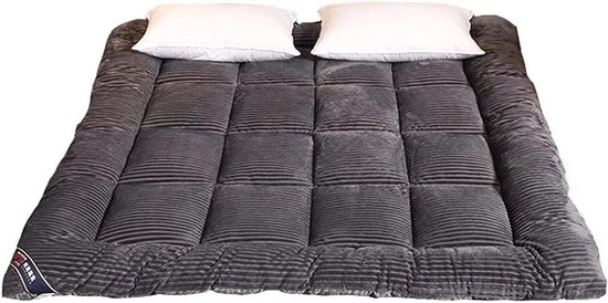 Japanse futon matras - Oprolbare matras vloermatras - Ruimtebesparend slapen - Machinewasbaar - 120 x 200 cm - Roze