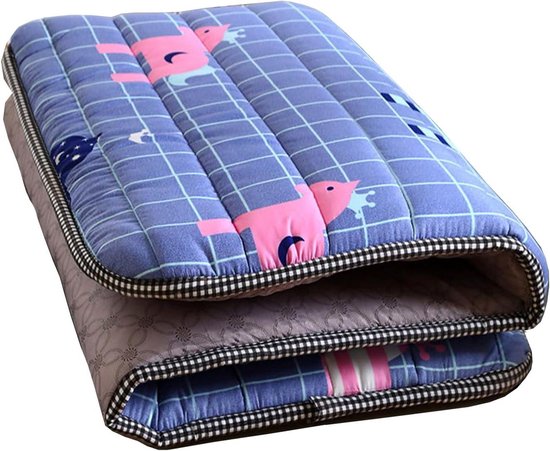 Japanse Futon Matras - Opvouwbaar Matras - Comfortabel Slapen - Ergonomisch Ontwerp - 90 x 200 cm - Zacht