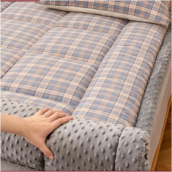 Japanse Futon Matras - Slaapmat Vloer - Comfortabel Slapen - Extra Dik Opvouwbaar - 90x200cm - Niet gespecificeerd