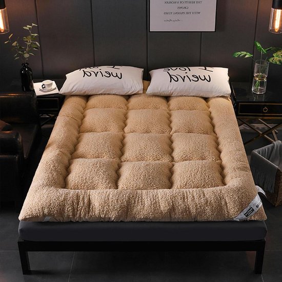 Japanse futon matras - Tatami matras Vloermatras - Logeren en reizen - Extra dik gewatteerd ontwerp