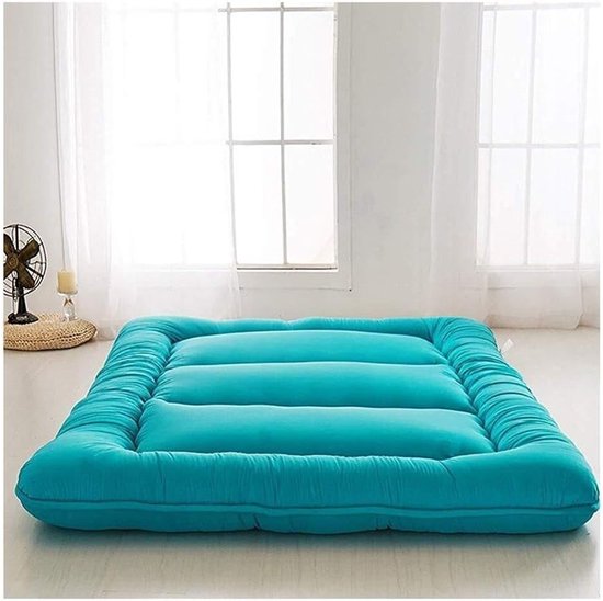 Japanse Futon Matras - Tatami Vloermatras Opvouwbaar - Comfortabel Slapen - Huidvriendelijk Katoen - 100x200cm - Niet gespecificeerd