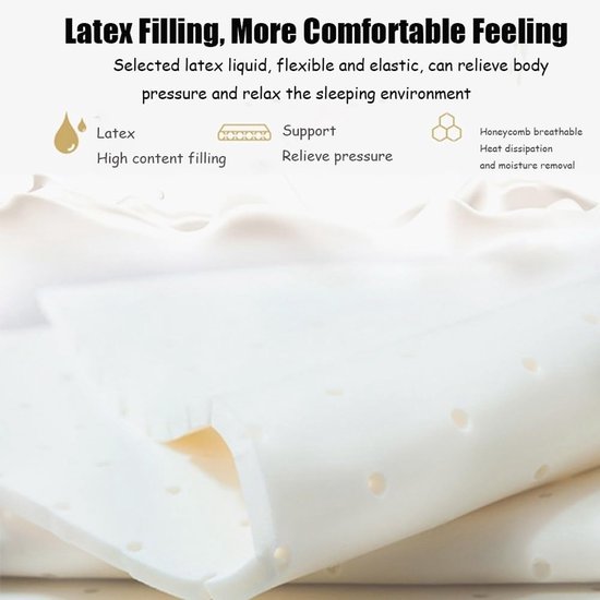 Japanse Futon Matras - Vloer Matras - Comfortabel Slapen - Ademend Latex Materiaal - 200x220cm - Wit