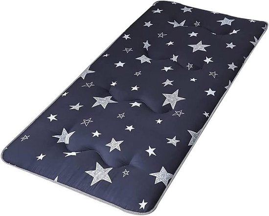 Japanse Futon Matras - Vloer Slaapmat - Comfortabel Slapen - Draagbaar en Opvouwbaar - Diverse Maten - Zwart