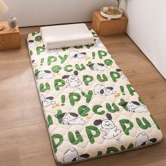 Japanse Futon Matras - Vloermatras Gastenmatras - Comfortabel Slapen - Opvouwbaar Draagbaar - 150 x 190 cm - F