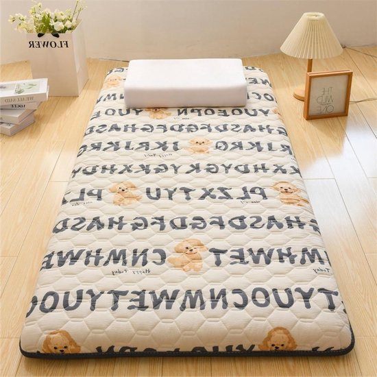 Japanse Futon Matras - Vloermatras Kamperen - Comfortabel Slapen - Ergonomisch Ontwerp - 120x200cm - cc