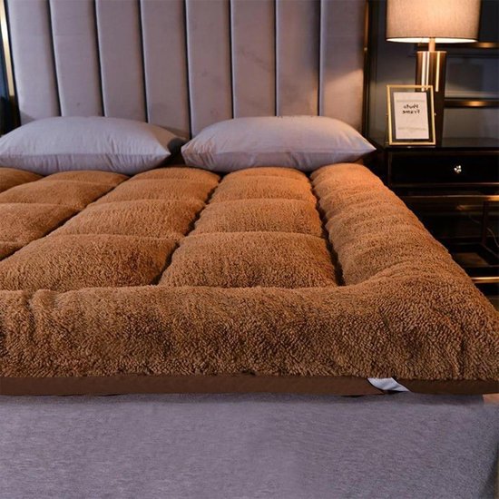 Japanse Futon Matras - Vloermatras Opvouwbaar - Comfortabel Slapen - Extra Dik Ontwerp - 100x200 cm - Grijs