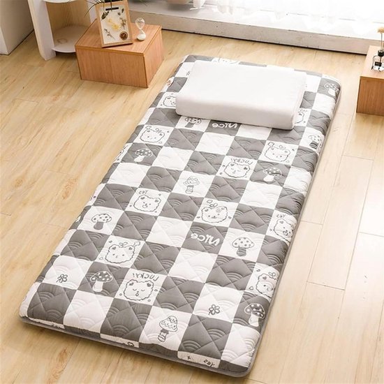 Japanse Futon Matras - Vloermatras Slaapmat - Comfortabel Slapen - Opvouwbaar Oprolbaar - 150x200cm - Nice