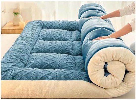 Japanse Futonmatras - Oprolbare Slaapmat - Comfortabel Slapen - Zacht en Ondersteunend - Niet Gespecificeerd - Niet Gespecificeerd