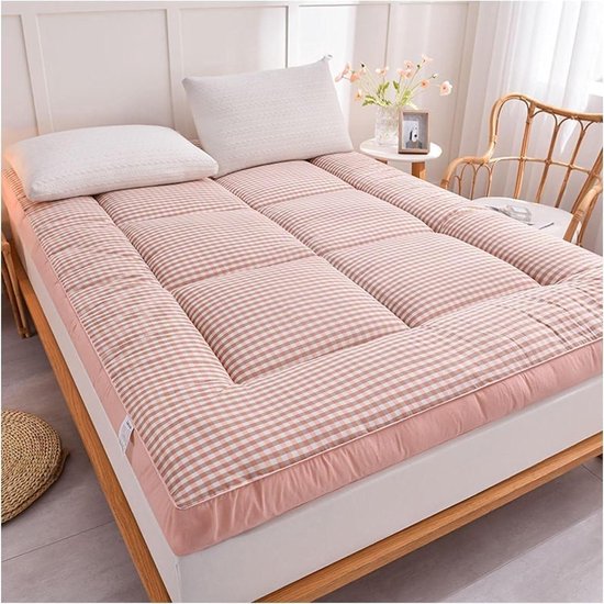Japanse Futonmatras - Opvouwbaar matras - Comfortabel slapen - Verdikte zachte vulling - Full size - Grijs