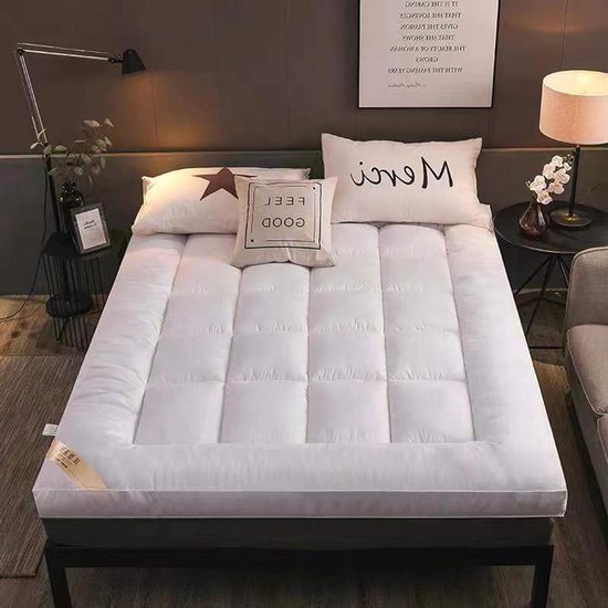Japanse futonmatras - Opvouwbaar slaapbed - Kamperen en slapen - Drielaagse vulling - 180 x 200 cm - C