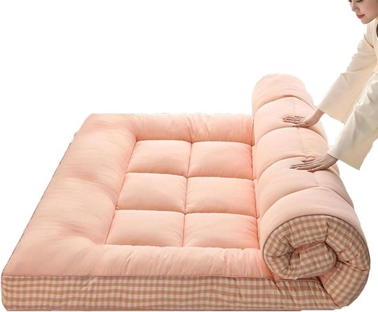 Japanse Futonmatras - Slaapbank Matras - Comfortabel Slapen - Opvouwbaar Ademend - 200 x 220 cm - Niet gespecificeerd