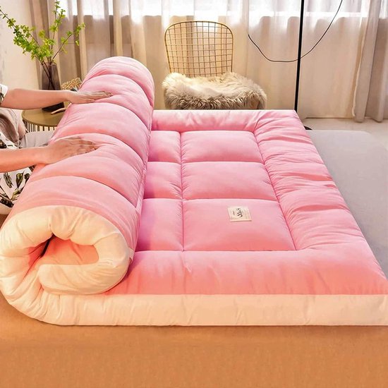 Japanse futonmatras - Slaapmat camping - Ruimtebesparend slapen - Verdikte 10 cm vulling - 180 x 200 cm - Niet gespecificeerd