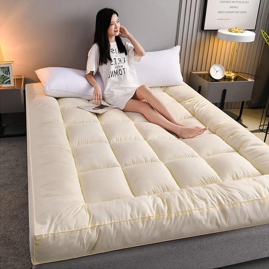 Japanse futonmatras - Slaapmat campingmatras - Ruimtebesparend slapen - Draagbaar en opvouwbaar - 180 x 200 cm - Niet gespecificeerd