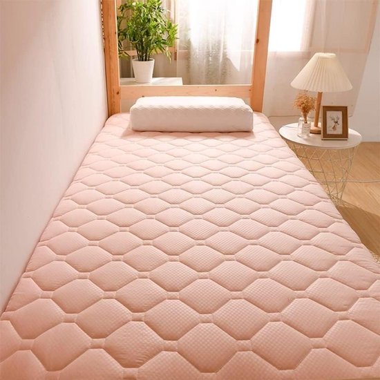 Japanse Futonmatras - Vloerbed Opvouwbaar - Comfortabel Slapen - Ademend En Zacht - 100x200cm - Donker