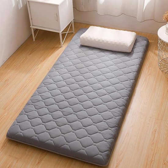 Japanse futonmatras - Vloermat opvouwbaar - Comfortabel slapen - Dikke gewatteerde vulling - 180 x 200 cm - Niet gespecificeerd