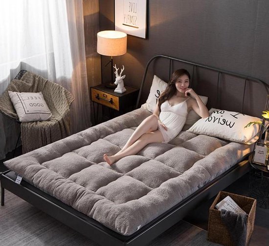 Japanse futonmatras - Vloermatras slaapbank - Comfortabel slapen - Extra dikke constructie - 90 x 200 cm - Niet gespecificeerd
