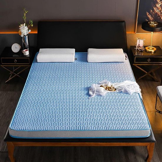 Japanse Matras - Tatami Futon - Comfortabel Slapen - Antislip Ontwerp - 90x200 cm - Veelkleurig